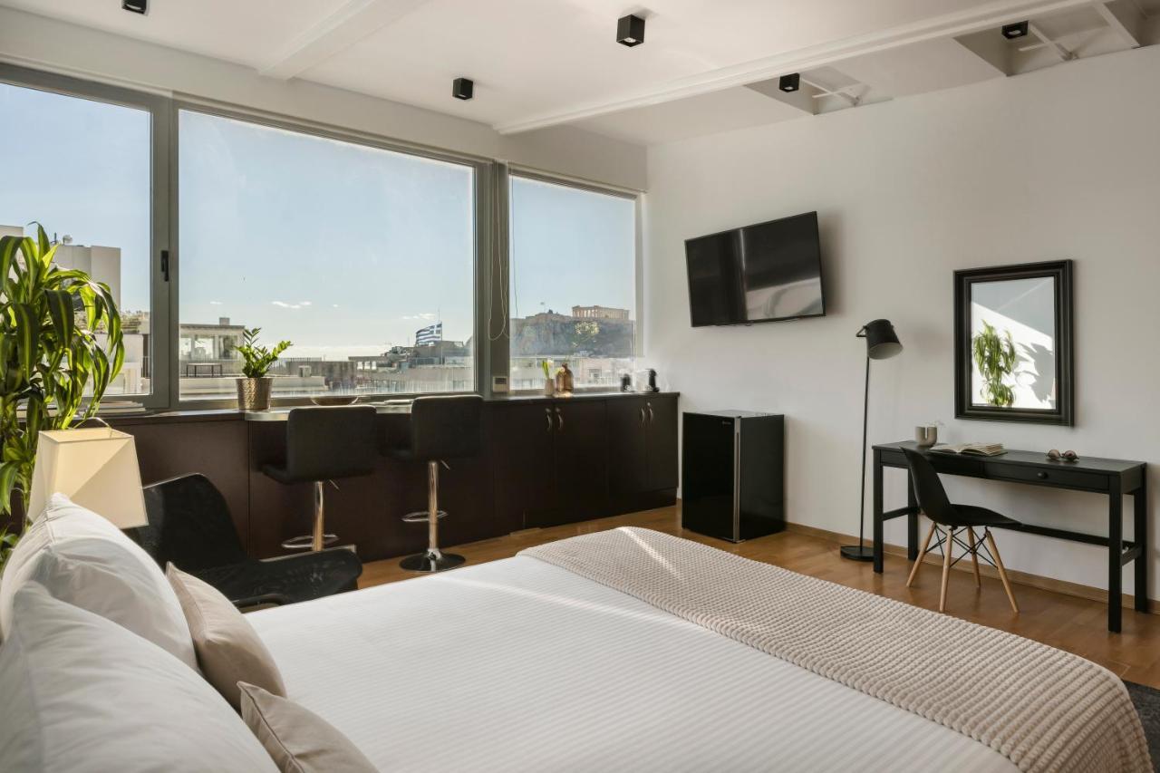 Aria Acropolis Suites, Troulanda Athena Bagian luar foto
